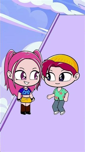 New Perfect Pose Challenge - Building the Perfect Couple Run Challenge | K-pop Demon Hunters