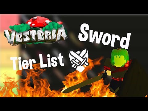 The Vesteria Sword Tier List