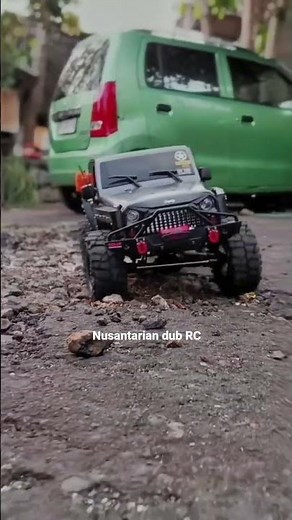 Realistic engine sound modul RC offroad Jeep Wrangler Rubicon #shorts #rccar