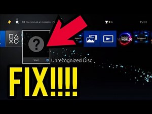 Fix Game Disc unrecognized on ps4 with best method and all solutions