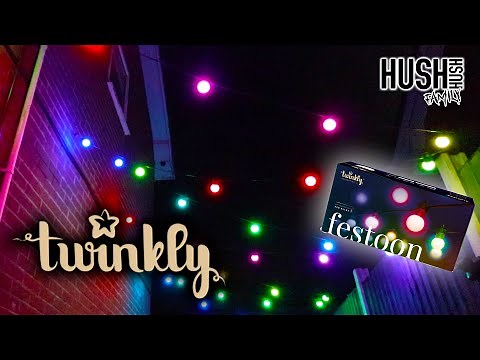 Twinkly Festoon Lights Full Unboxing & Set Up
