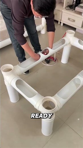 Turn Leftover PVC Pipes Into a Beautiful Table | Genius DIY Idea