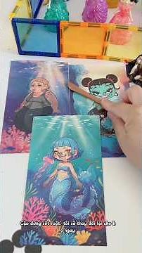 Cùng làm đẹp cho nàng tiên cá#diy