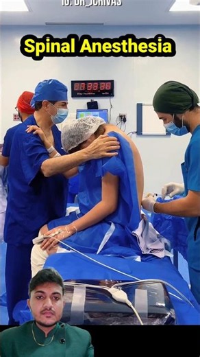 Spinal Anesthesia #spinalanesthesia #anesthesia #surgery