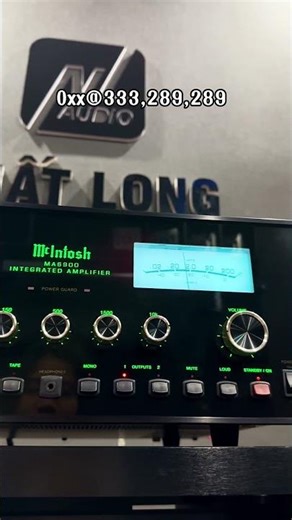 Ampli McIntosh ma6900 đối thủ của nhiều loa:0333,289,289 #audio #karaoke #luxman #Accuphase #altec