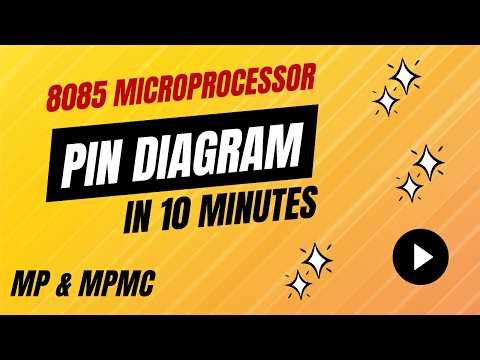 8085 PIN Diagram- 8085 Microprocessor -MPMC - LEC- 6
