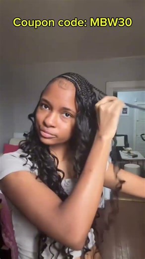 🤗Tyla Braids No Sew-in! Miracle Knots x Crochet Loose Deep Wave Human Hair #mybraidedwig