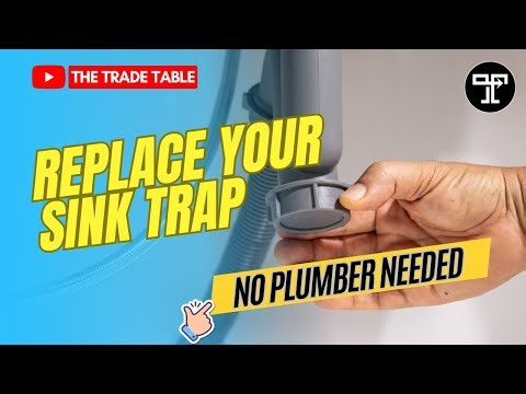 How to Replace a Sink Trap