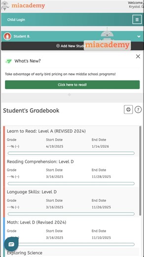 Struggling to keep homeschool organized? Miacademy makes it simple. All this moma needs is: A computer An internet connection And suddenly, everything’s scheduled and trackable. Homeschool doesn’t have to be hard. You’ve got this. Try Miacademy for only $1.99 today! | Miacademy Learning