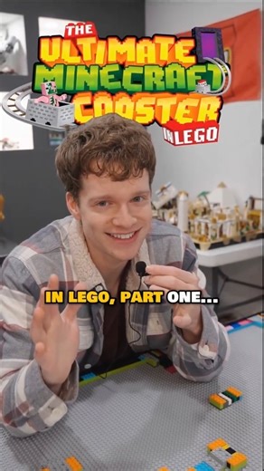 Icarus Bricks on Instagram: "SO MANY BRICKS...🤯 The Ultimate Minecraft Coaster in Lego - PART 1: The Foundation #lego #series"