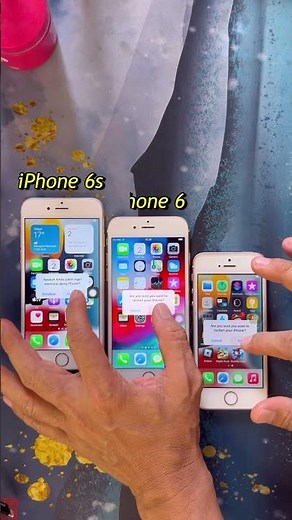 iPhone se 2016 vs iPhone 6s vs iPhone 6