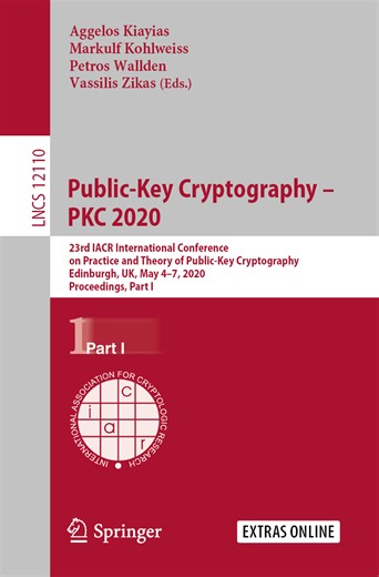 Almost Tight Security in Lattices with Polynomial Moduli – PRF, IBE, All-but-many LTF, and More | Public-Key Cryptography – PKC 2020