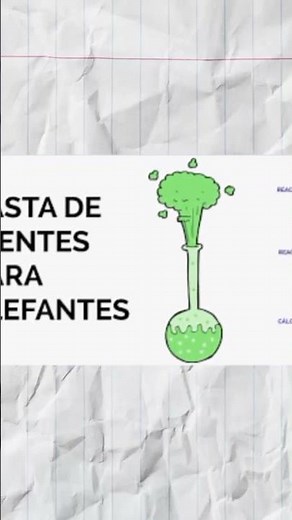 Experimento:pasta de elefante
