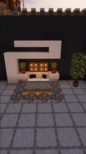 So baut ihr ein Modernes Schlafzimmer #minecraftdeutsch #minecraft #minecraftshorts