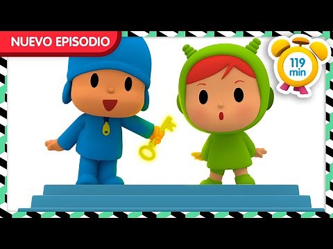 🗝 POCOYÓ ESPAÑOL - La Llave Maestra del Tesoro [119 min] CARICATURAS y DIBUJOS ANIMADOS para niños
