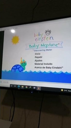Baby neptuno Descubriendo el agua 2003 DVD lngles español portugués