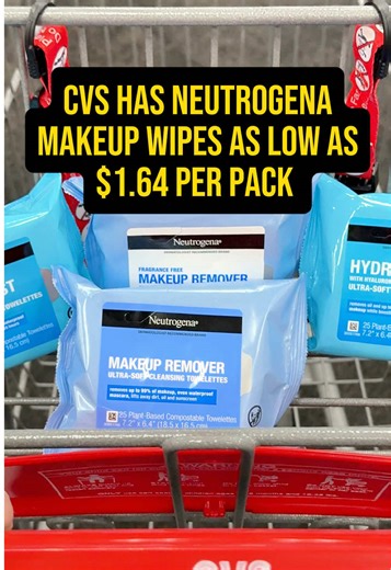 Save on Neutrogena Makeup Remover Wipes at CVS
