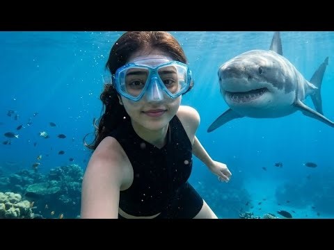 deep ocean photo effect | Ai photo editing | how to convert normal picture into swimming in water