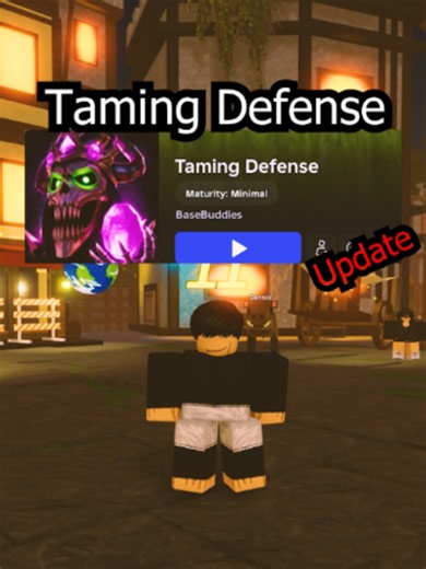 TamingDefense มาแล้วว #game #roblox #TamingDefense #แนะนำแมพroblox #boomykun