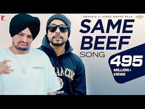 SAME BEEF Song | BOHEMIA | Ft. Sidhu Moose Wala | BYG BYRD