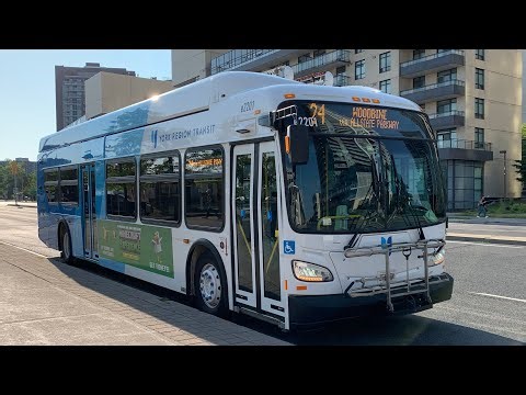 YRT Northbound Ride Video on E2201 Electric Bus on route 24 Woodbine to 16th Avenue