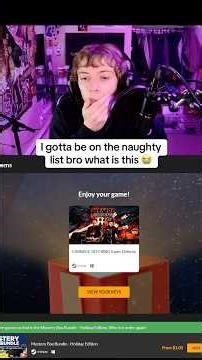 Im on the naughty list