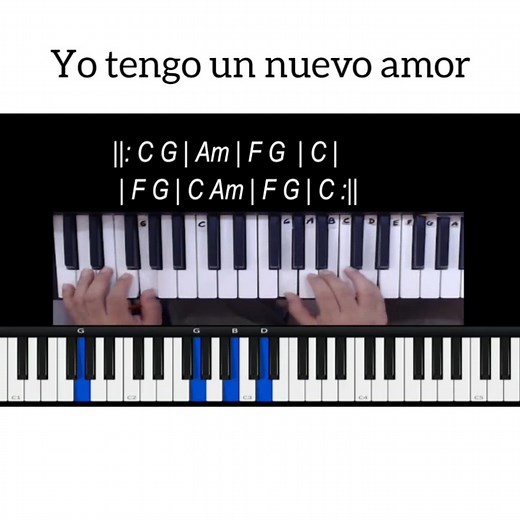 🙌Yo tengo un nuevo amor... Guía de acordes. | Academia de Música Cristiana