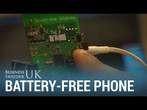 Engineers have created a battery-less mobile phone that harvests energy from radio signals and light