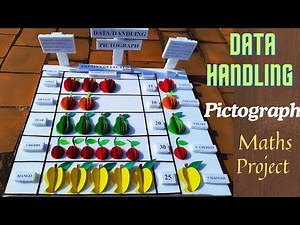 Data Handling | Pictograph | School Project | Maths Project | Data Handling Project ‪@craftthebest1‬