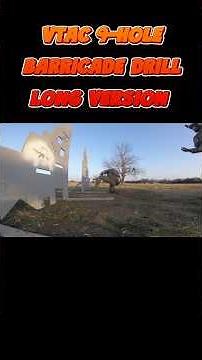 VTAC 9-HOLE BARRICADE DRILL | BODY ARMOR 29.28 SECONDS | FREEDOM FIGHTERS #shorts #LongVersion