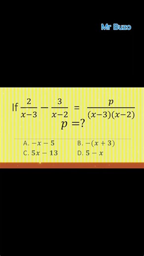 Algebraic Processes: Quiz #youtubeshorts #maths #fyp #goviral #mrbuzo