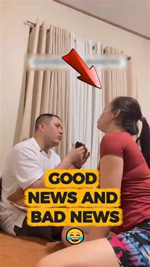 Wife Said “Good News & Bad News”… His Reaction Changed Everything 😂