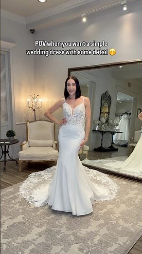 Sophia Tolli Simple Yet Detailed Wedding Dresses 👗✨👰‍♀️