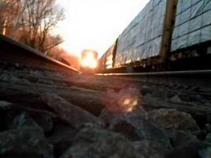 Camera Underneath Freight Train