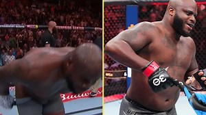 Derrick Lewis exposed himself to UFC crowd while celebrating record-setting knockout win in last fight