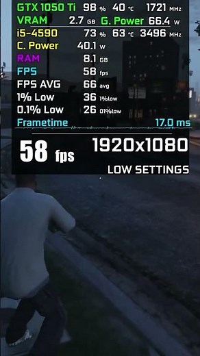 GTX 1050 TI+ i5 4590 in 2026 -Test in 10 Games #i54590 #gtx1050ti #i5