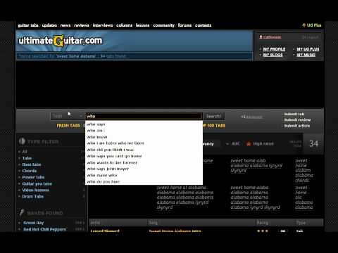 Steve Stine Guitar Lesson - How to use Ultimate-Guitar to Learn to Play Your Favorite Guitar Songs