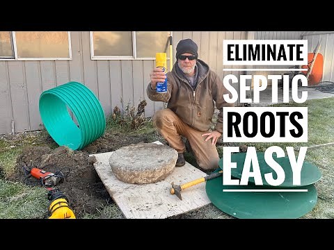Easy Root Killer for Septic System Tanks and Drain Field Roots Intrusion | Instant Fix by 24 ROOTER