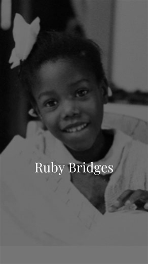 Online Women’s Circles on Instagram: "🎥 ❤️ @myjessstory When Ruby Bridges @rubybridgesofficial was six years old, she became the first Black child to attend an all-white elementary school in the South. This happened on November 14, 1960, when she enrolled at William Frantz Elementary School in New Orleans, Louisiana Ruby and her mother were escorted to school by federal marshals. A white mob protested her arrival, shouting threats and insults. Ruby faced racism every day, including being threat