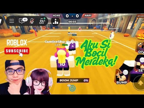 AKU SI BOCIL MERDEKA BERMAIN VOLLY BERSAMA BANG DEDI MERDEKA 🤩