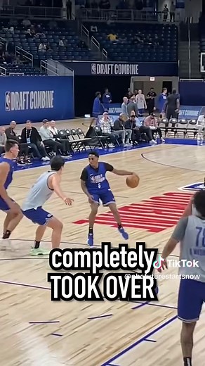 Tahaad Pettiford Shines at NBA Draft Combine Day 1