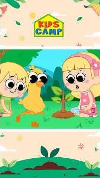 Let's Plant a Tree - Kids Song #shorts #kidssong #kidscamp