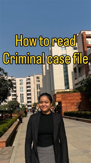 Priya Sharma on Instagram: "Commnet - file Share stages of reading a criminal case file (India) #law #lawyer #legalinternship #lawstudent🎓⚖️💡💪🌟 #criminalcase"