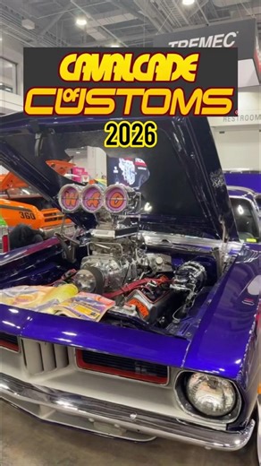 Blown HEMI 72 Cuda - Cavalcade Of Customs 2026