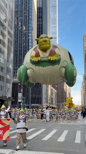 Shrek’s Onion Carriage Macy’s Thanksgiving Day Parade 2025 NYC | New York City Photos