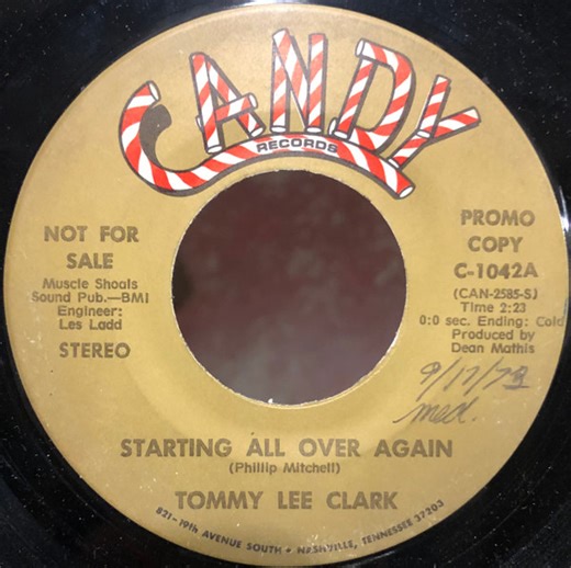 Tommy Lee Clark - Starting All Over Again