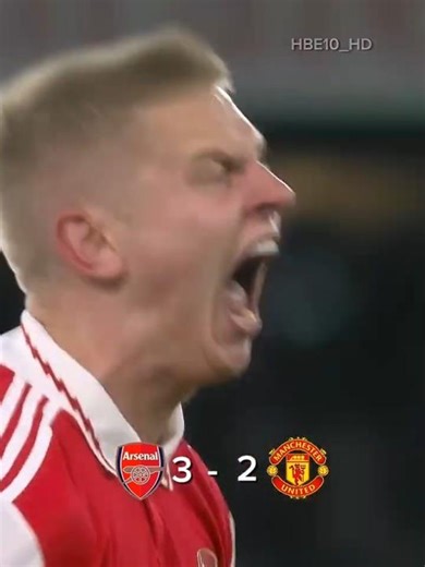 Arsenal vs Man united 2022/2023