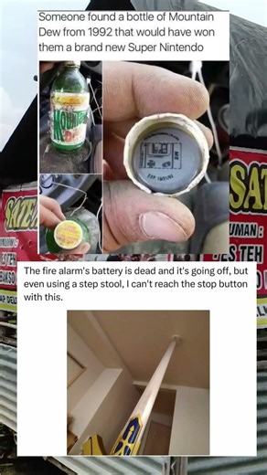 Creative Home Hack for Reaching the Fire Alarm Button 🚨😂✨