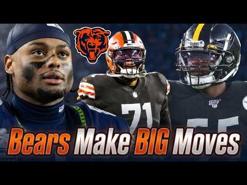 Chicago Bears Sign 13 Players!! || Free Agent Recap