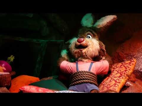 Brer Rabbit Finale - Lights On - Splash Mountain Disneyland May 2023
